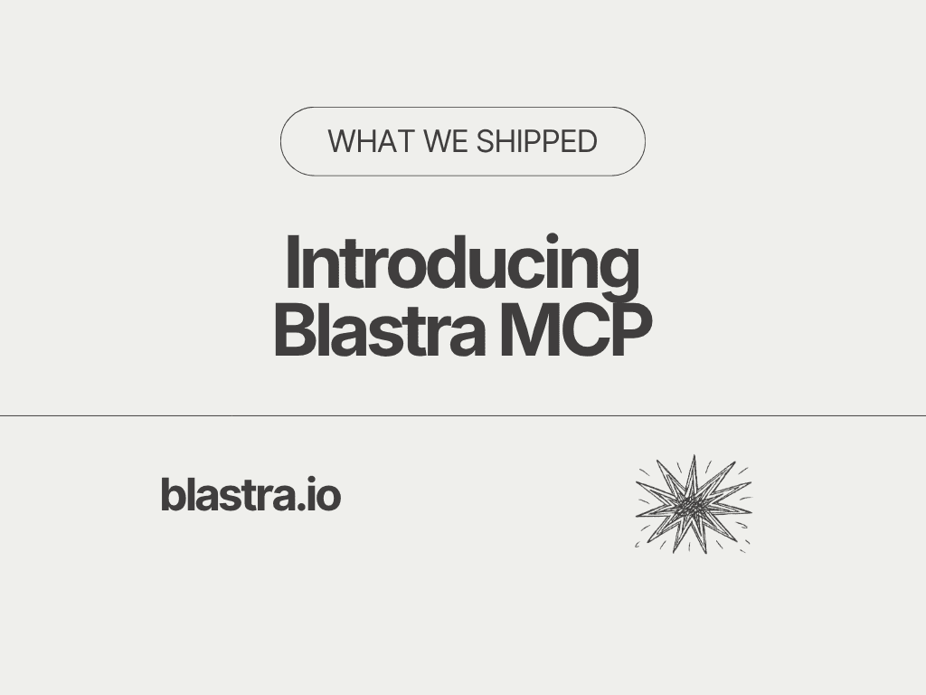 Cover Image for Introducing Blastra MCP: Your Directory Data in Claude