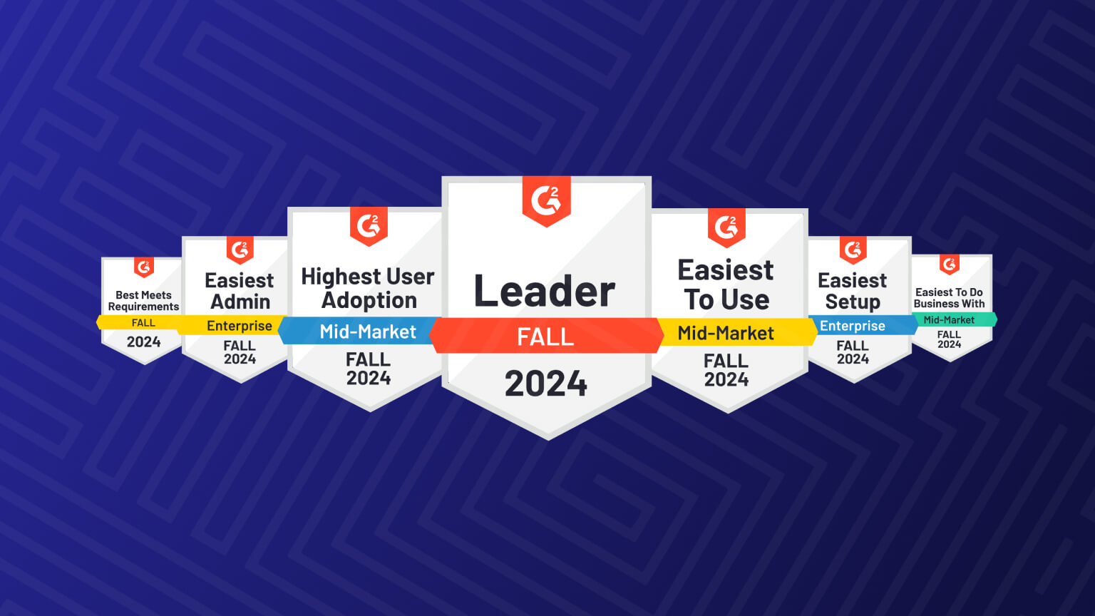 LivePerson G2 Badges Fall 2024 showing multiple awards and recognitions